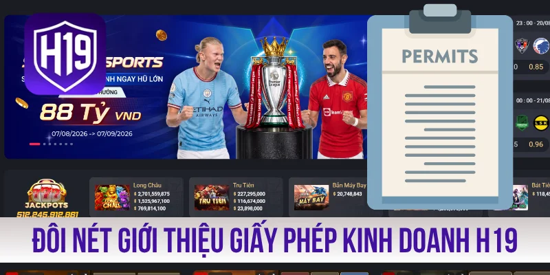 Đôi nét giới thiệu giấy phép kinh doanh H19
